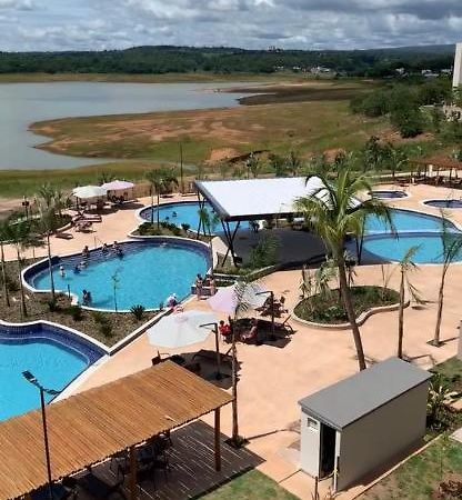 Praias Do Lago Eco Resort Apto 5 Pessoas N406 N407 Caldas Novas Dış mekan fotoğraf