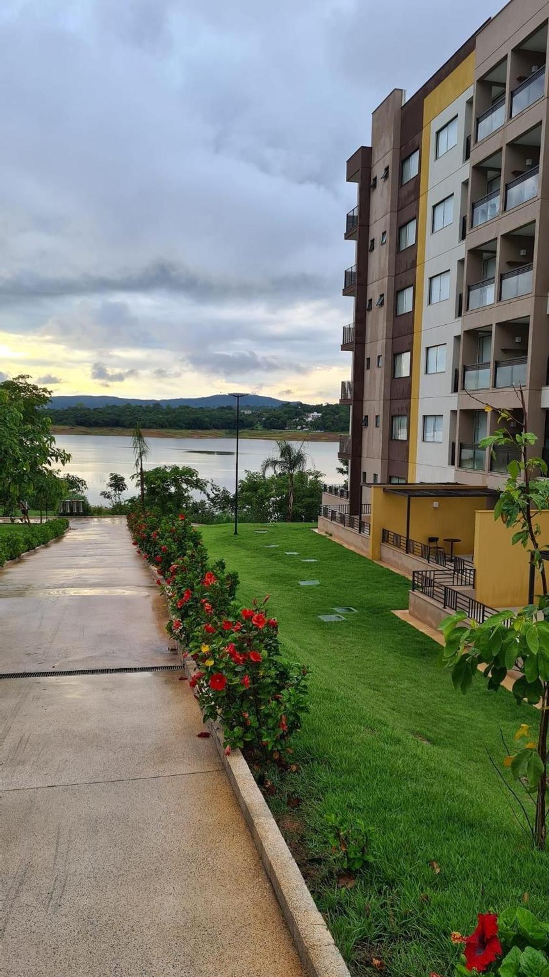Praias Do Lago Eco Resort Apto 5 Pessoas N406 N407 Caldas Novas Dış mekan fotoğraf
