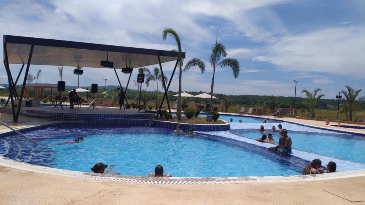 Praias Do Lago Eco Resort Apto 5 Pessoas N406 N407 Caldas Novas Dış mekan fotoğraf
